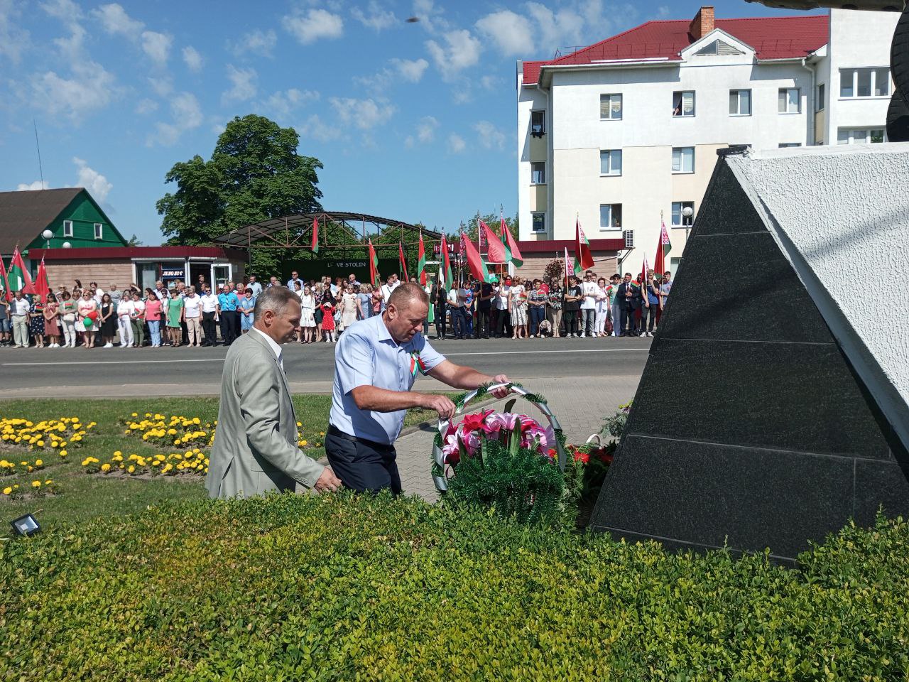 Празднование Дня Независимости Республики Беларусь в Столине - Столинское  районное объединение профсоюзов